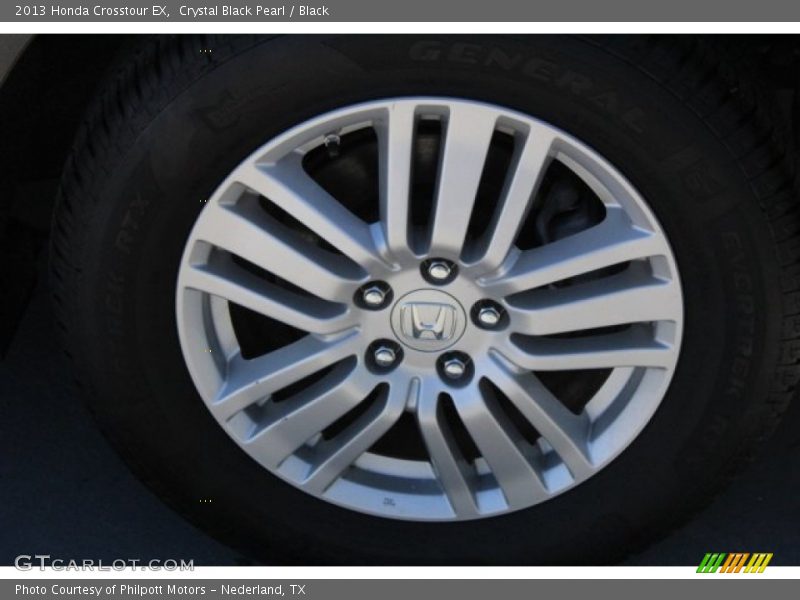 Crystal Black Pearl / Black 2013 Honda Crosstour EX