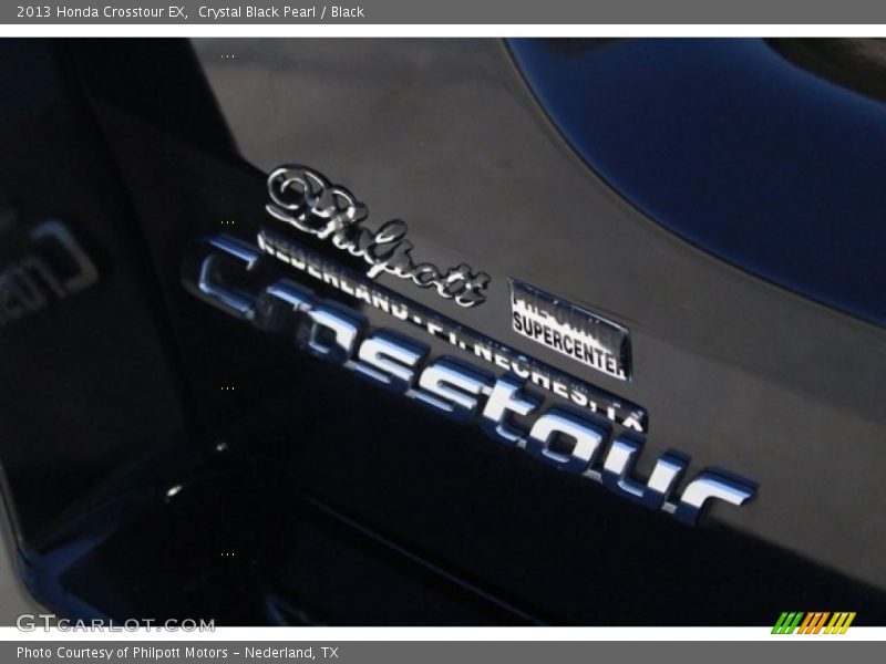 Crystal Black Pearl / Black 2013 Honda Crosstour EX