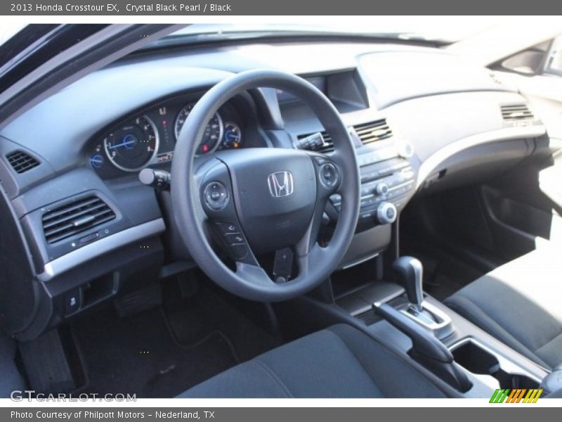Crystal Black Pearl / Black 2013 Honda Crosstour EX