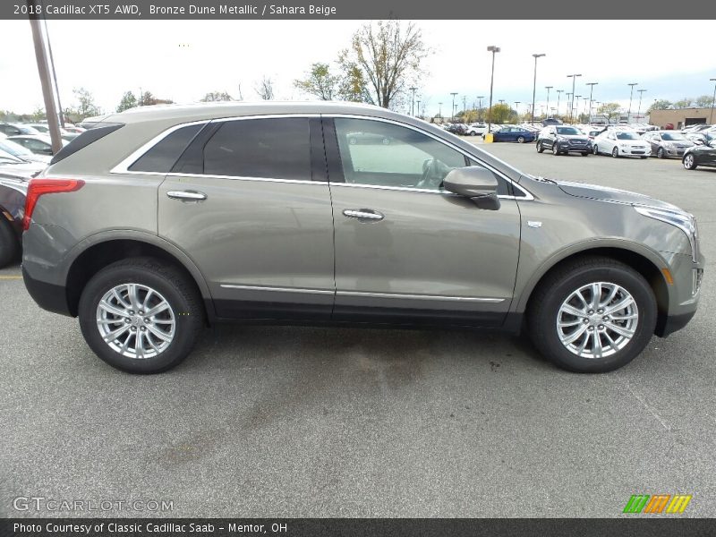 Bronze Dune Metallic / Sahara Beige 2018 Cadillac XT5 AWD