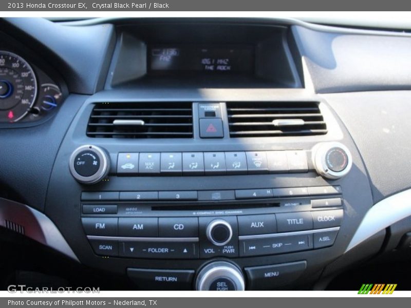 Crystal Black Pearl / Black 2013 Honda Crosstour EX