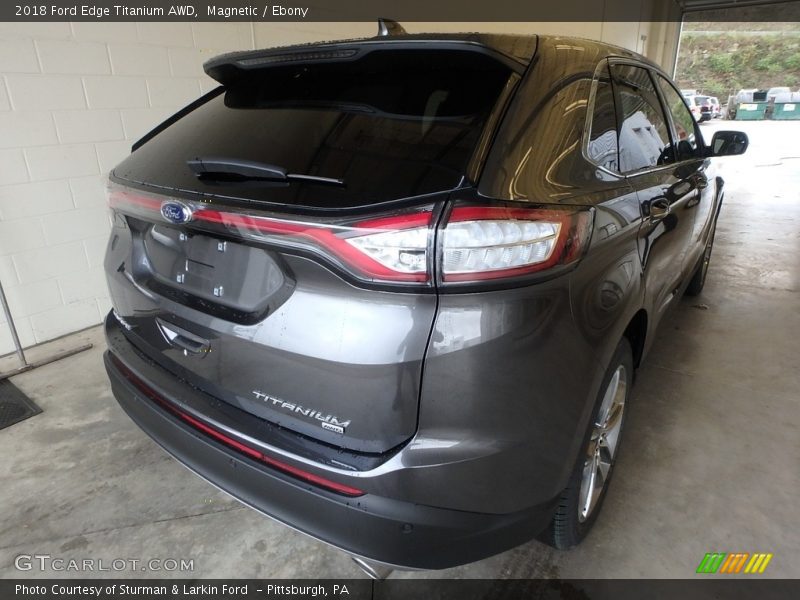 Magnetic / Ebony 2018 Ford Edge Titanium AWD