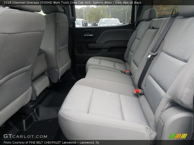 Summit White / Dark Ash/Jet Black 2018 Chevrolet Silverado 3500HD Work Truck Crew Cab 4x4