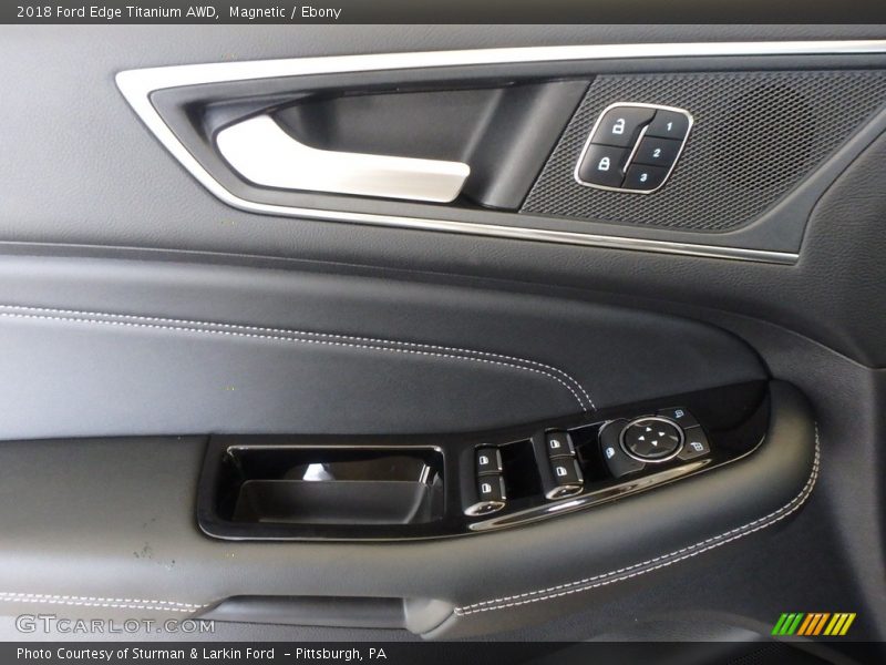 Magnetic / Ebony 2018 Ford Edge Titanium AWD