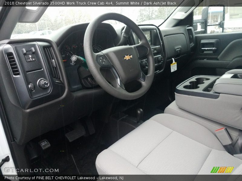 Summit White / Dark Ash/Jet Black 2018 Chevrolet Silverado 3500HD Work Truck Crew Cab 4x4