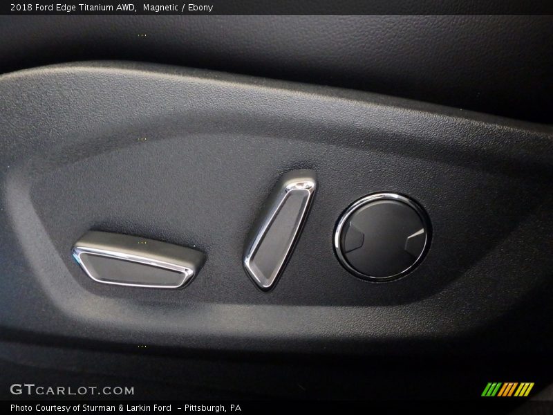 Magnetic / Ebony 2018 Ford Edge Titanium AWD