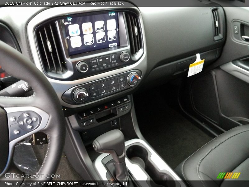 Red Hot / Jet Black 2018 Chevrolet Colorado ZR2 Crew Cab 4x4