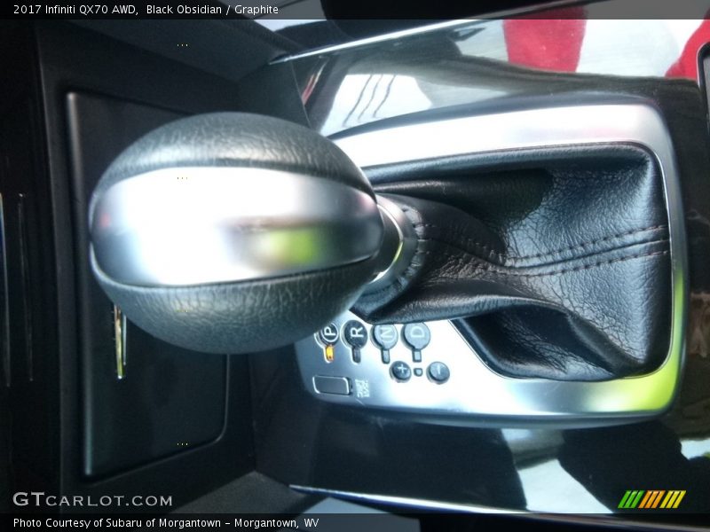 Black Obsidian / Graphite 2017 Infiniti QX70 AWD