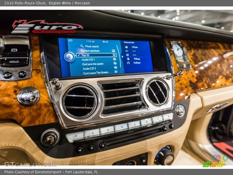 English White / Moccasin 2010 Rolls-Royce Ghost