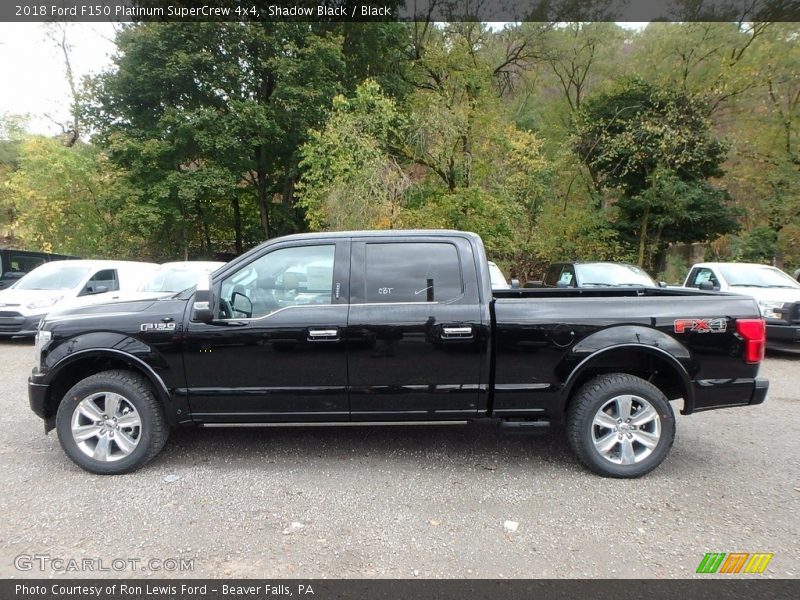  2018 F150 Platinum SuperCrew 4x4 Shadow Black