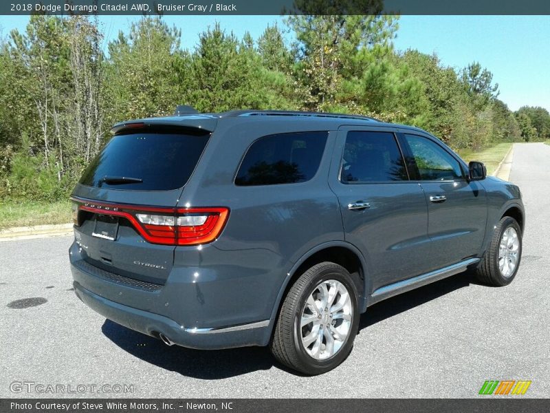 Bruiser Gray / Black 2018 Dodge Durango Citadel AWD