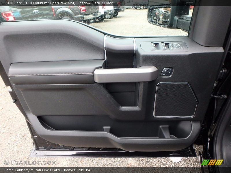 Door Panel of 2018 F150 Platinum SuperCrew 4x4