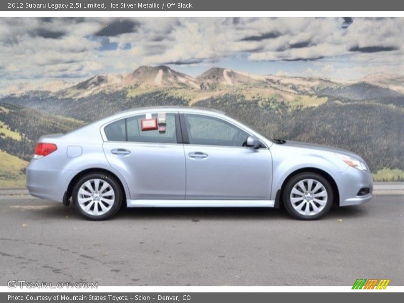 Ice Silver Metallic / Off Black 2012 Subaru Legacy 2.5i Limited