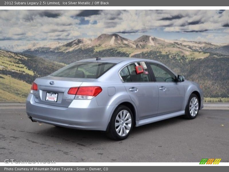 Ice Silver Metallic / Off Black 2012 Subaru Legacy 2.5i Limited