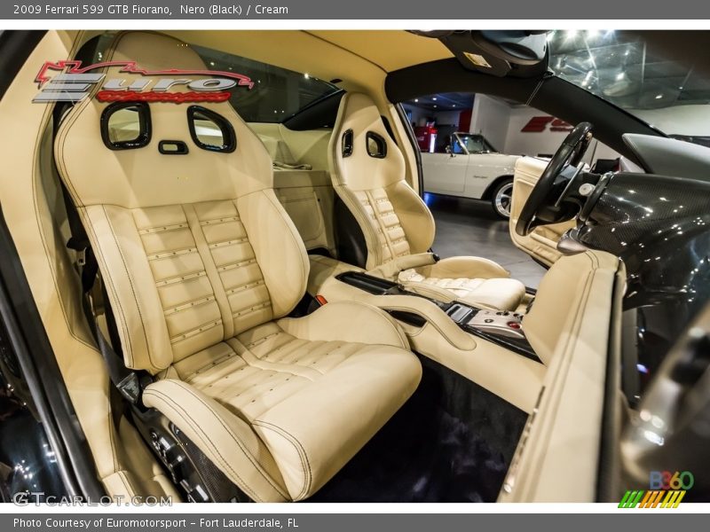 Nero (Black) / Cream 2009 Ferrari 599 GTB Fiorano