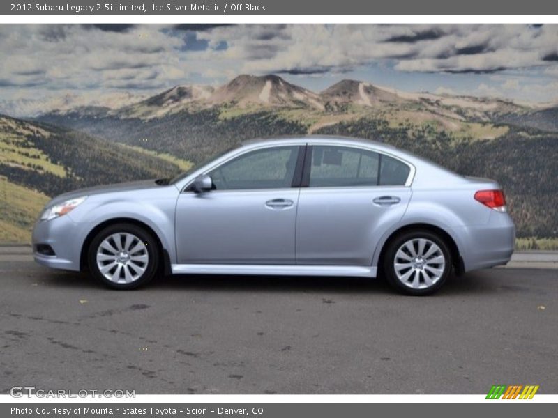 Ice Silver Metallic / Off Black 2012 Subaru Legacy 2.5i Limited