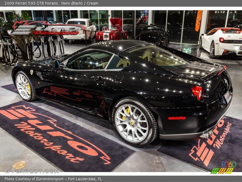 Nero (Black) / Cream 2009 Ferrari 599 GTB Fiorano