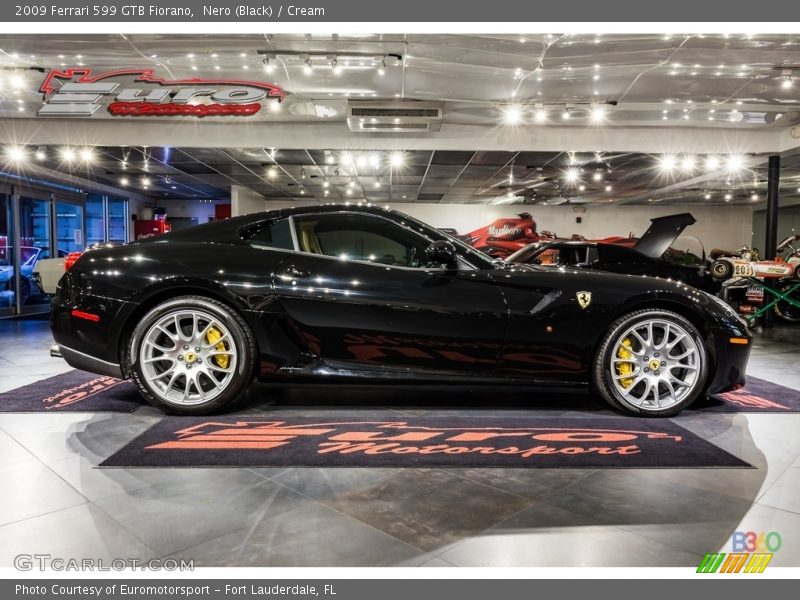 Nero (Black) / Cream 2009 Ferrari 599 GTB Fiorano