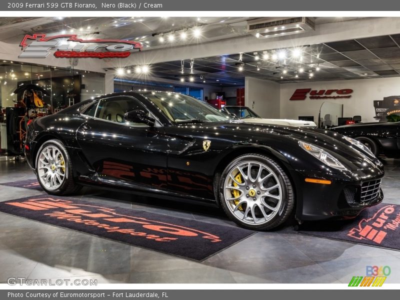 Nero (Black) / Cream 2009 Ferrari 599 GTB Fiorano