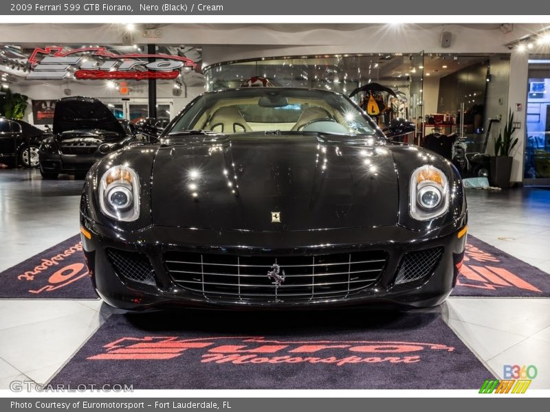 Nero (Black) / Cream 2009 Ferrari 599 GTB Fiorano