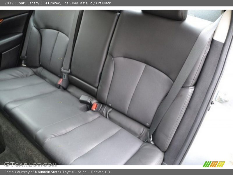 Ice Silver Metallic / Off Black 2012 Subaru Legacy 2.5i Limited