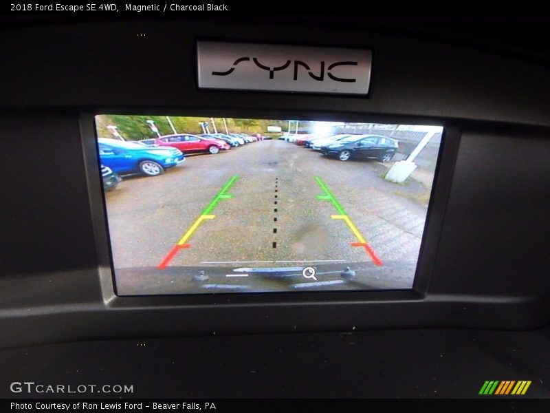 Magnetic / Charcoal Black 2018 Ford Escape SE 4WD