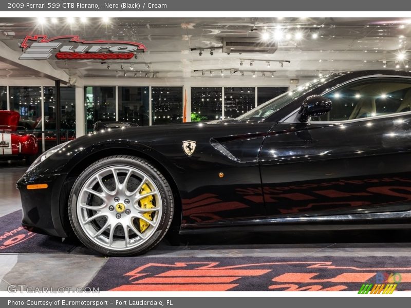 Nero (Black) / Cream 2009 Ferrari 599 GTB Fiorano