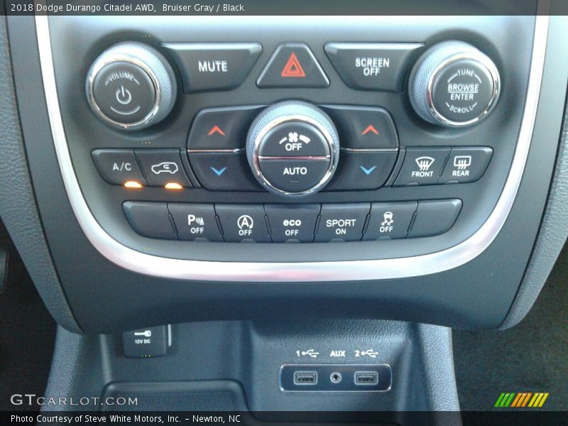 Controls of 2018 Durango Citadel AWD