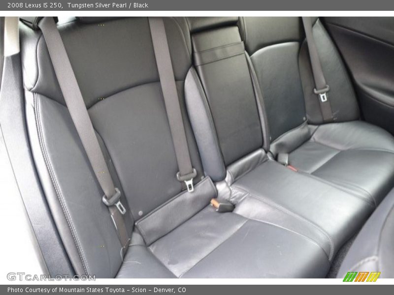 Tungsten Silver Pearl / Black 2008 Lexus IS 250