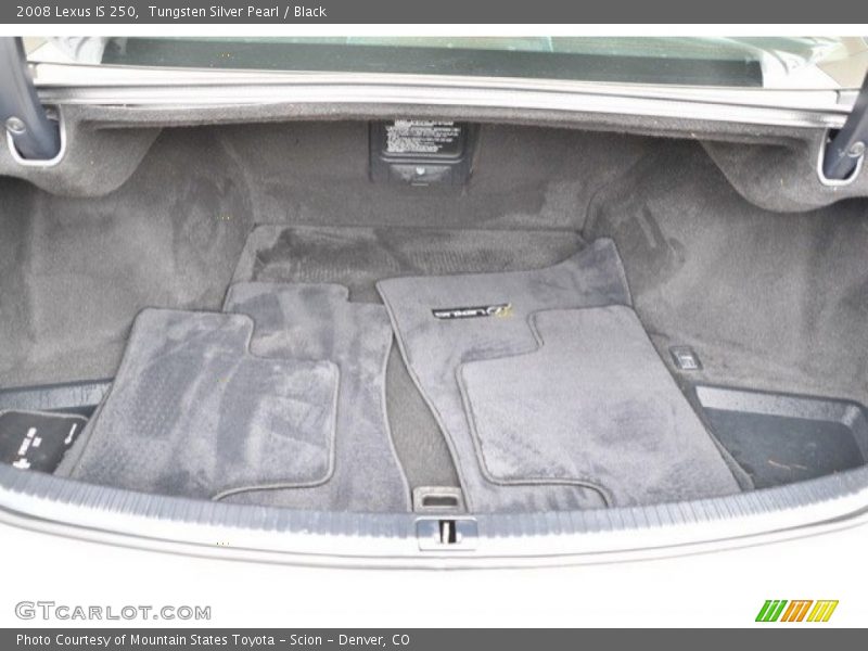 Tungsten Silver Pearl / Black 2008 Lexus IS 250