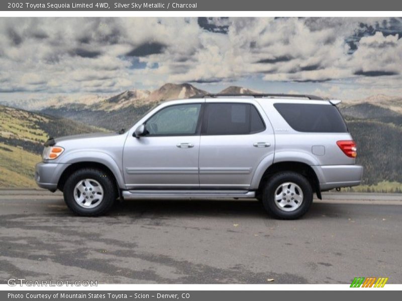 Silver Sky Metallic / Charcoal 2002 Toyota Sequoia Limited 4WD