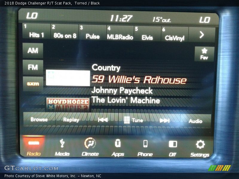 Torred / Black 2018 Dodge Challenger R/T Scat Pack