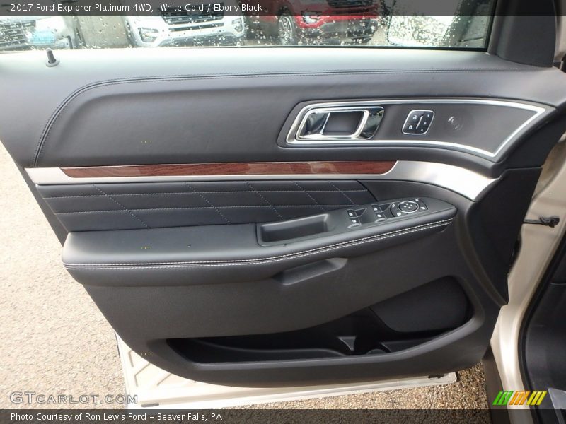 Door Panel of 2017 Explorer Platinum 4WD