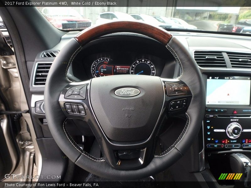  2017 Explorer Platinum 4WD Steering Wheel