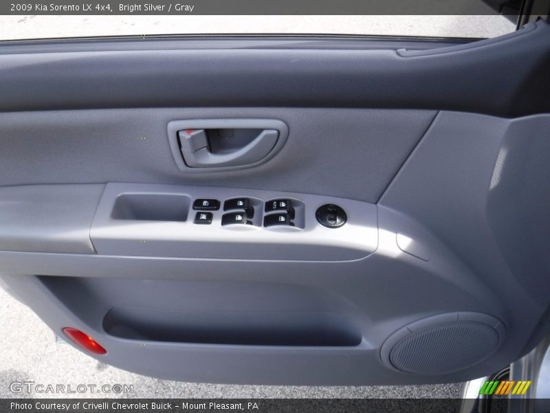 Bright Silver / Gray 2009 Kia Sorento LX 4x4