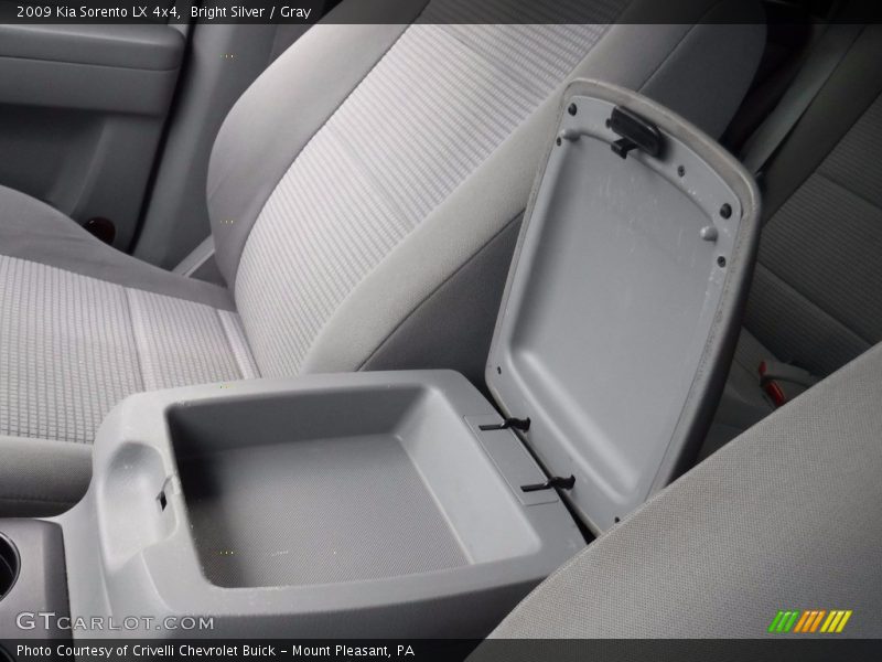 Bright Silver / Gray 2009 Kia Sorento LX 4x4