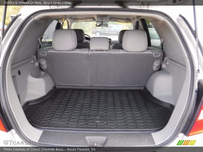 Bright Silver / Gray 2009 Kia Sorento LX 4x4