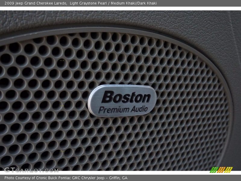 Light Graystone Pearl / Medium Khaki/Dark Khaki 2009 Jeep Grand Cherokee Laredo