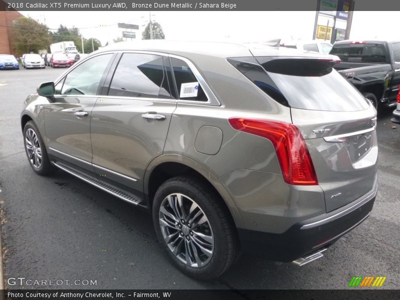 Bronze Dune Metallic / Sahara Beige 2018 Cadillac XT5 Premium Luxury AWD