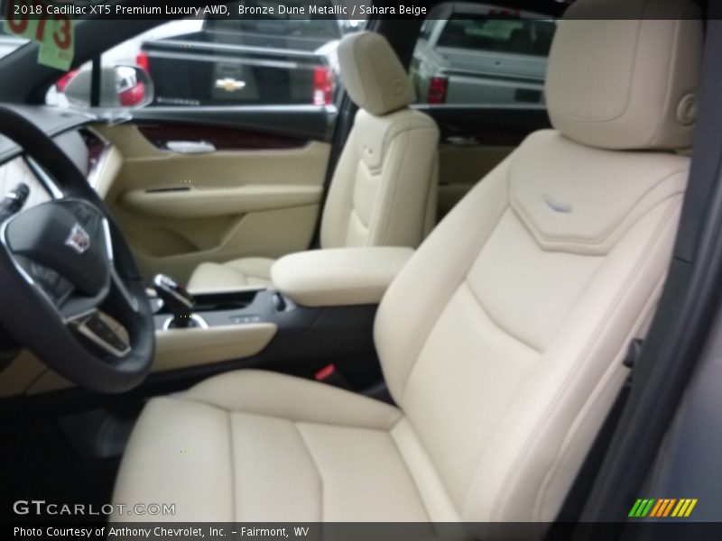 Bronze Dune Metallic / Sahara Beige 2018 Cadillac XT5 Premium Luxury AWD