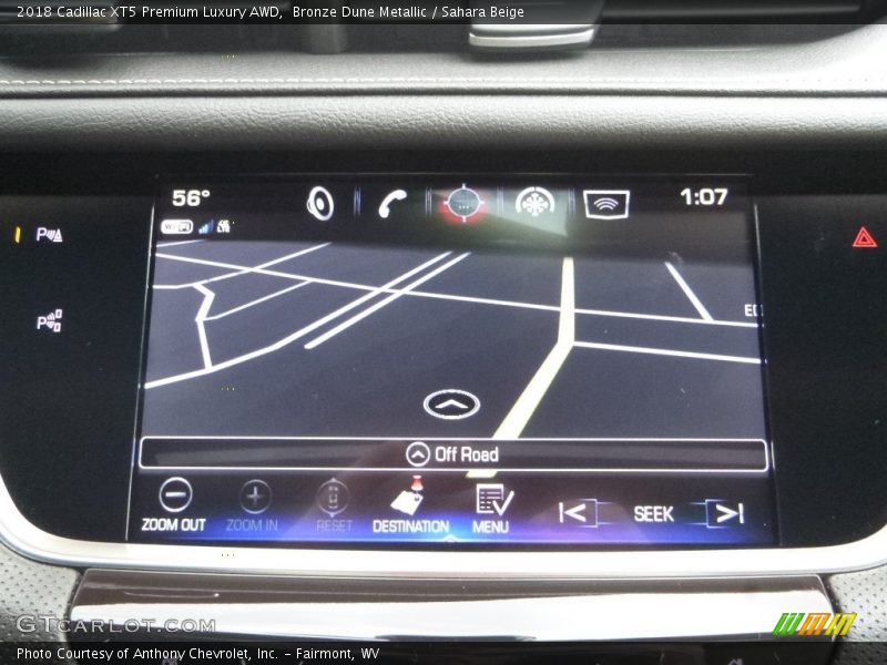 Bronze Dune Metallic / Sahara Beige 2018 Cadillac XT5 Premium Luxury AWD