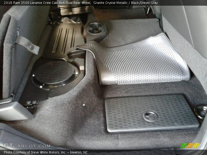 Granite Crystal Metallic / Black/Diesel Gray 2018 Ram 3500 Laramie Crew Cab 4x4 Dual Rear Wheel