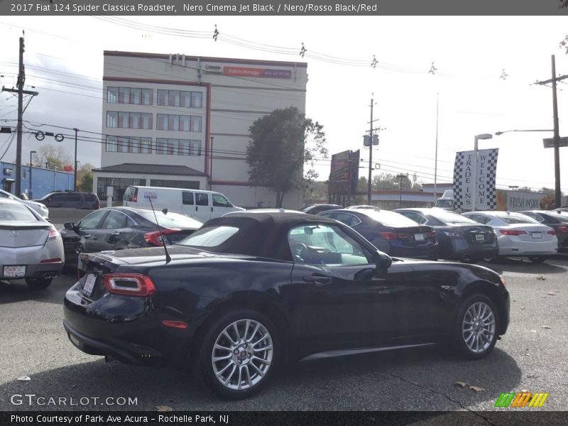 Nero Cinema Jet Black / Nero/Rosso Black/Red 2017 Fiat 124 Spider Classica Roadster