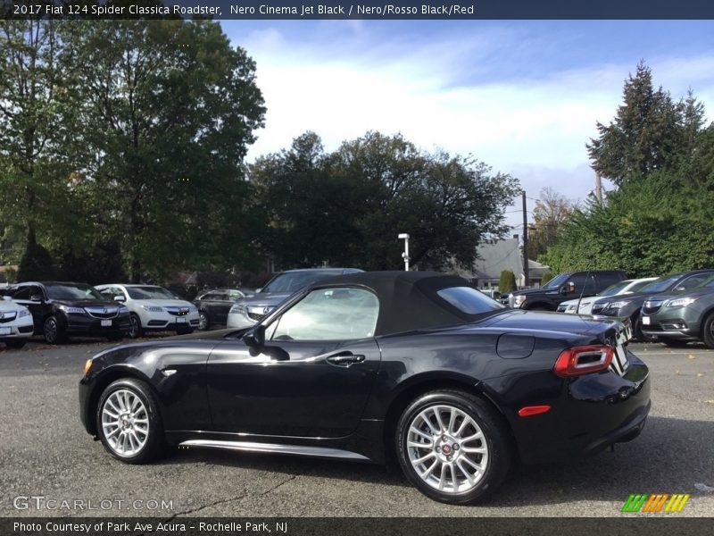 Nero Cinema Jet Black / Nero/Rosso Black/Red 2017 Fiat 124 Spider Classica Roadster