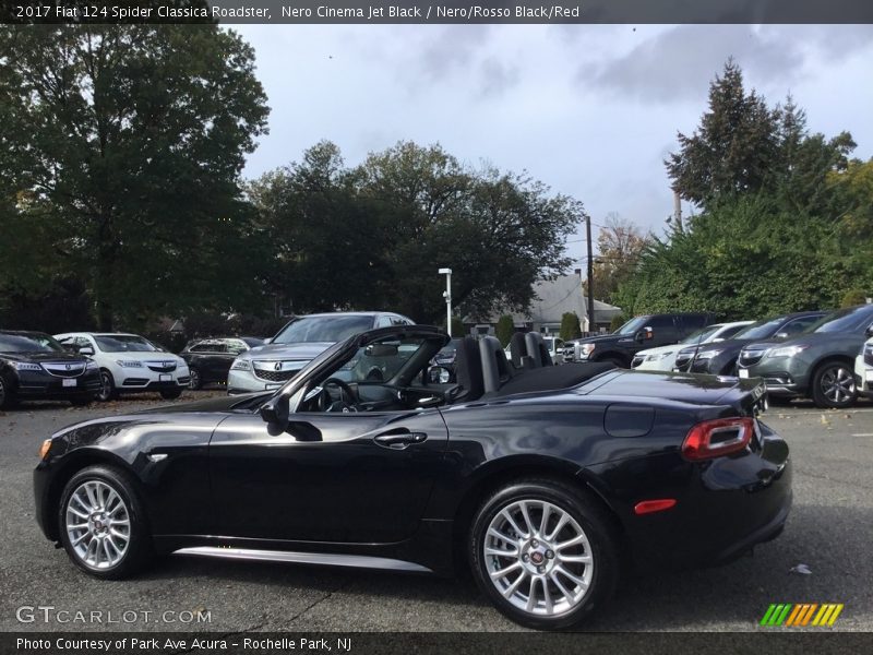Nero Cinema Jet Black / Nero/Rosso Black/Red 2017 Fiat 124 Spider Classica Roadster