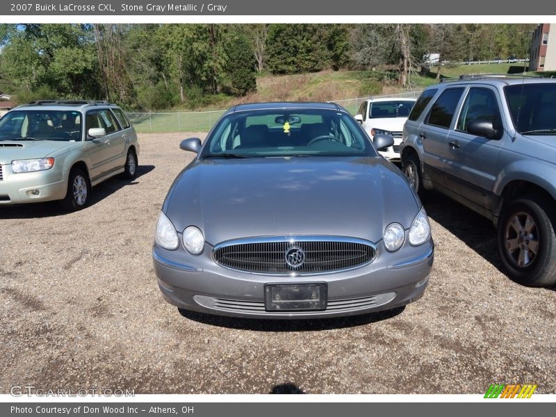 Stone Gray Metallic / Gray 2007 Buick LaCrosse CXL