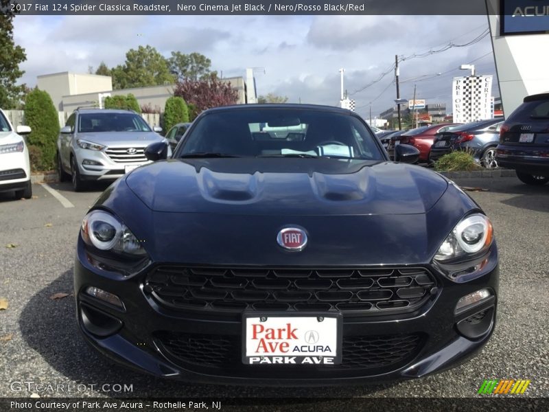 Nero Cinema Jet Black / Nero/Rosso Black/Red 2017 Fiat 124 Spider Classica Roadster