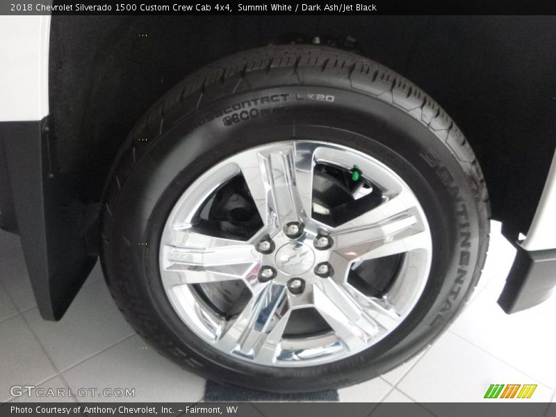  2018 Silverado 1500 Custom Crew Cab 4x4 Wheel