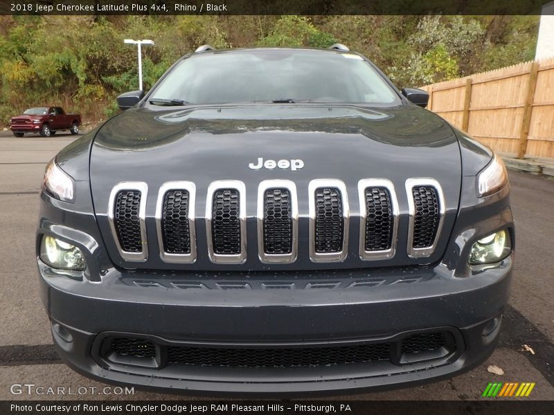 Rhino / Black 2018 Jeep Cherokee Latitude Plus 4x4