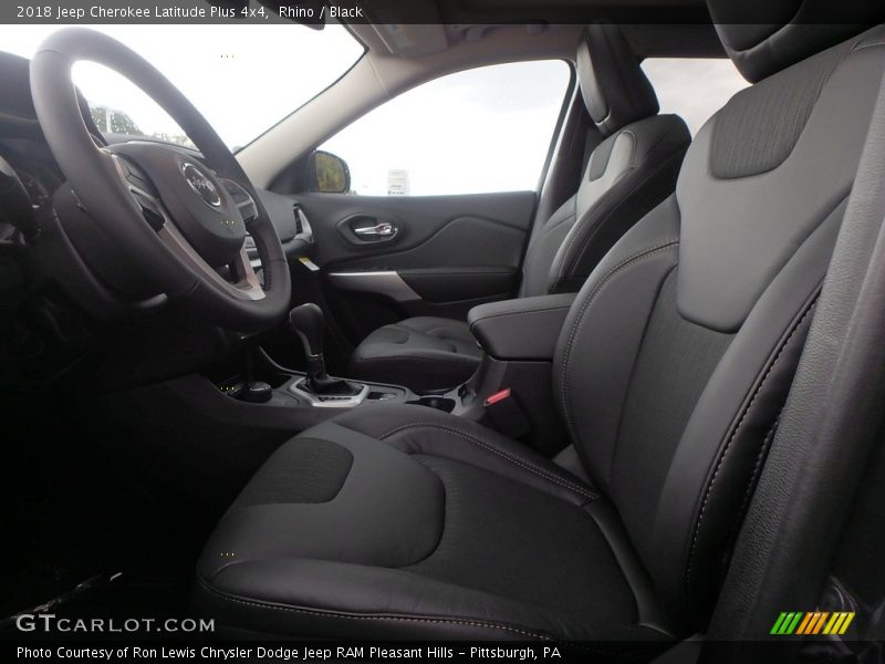 Rhino / Black 2018 Jeep Cherokee Latitude Plus 4x4
